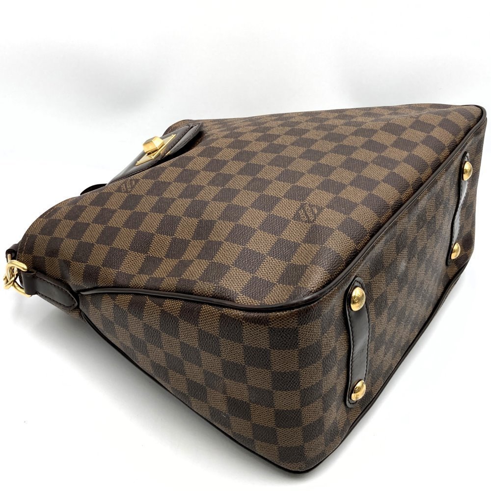 Louis Vuitton Damier Brown Shoulder Handbag Roseberry Hippo Bag - Picture 5 of 10